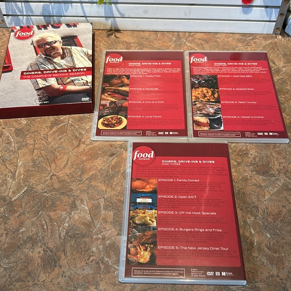 Guy Fieri dvd set complete 2nd season - Picture 6 of 9